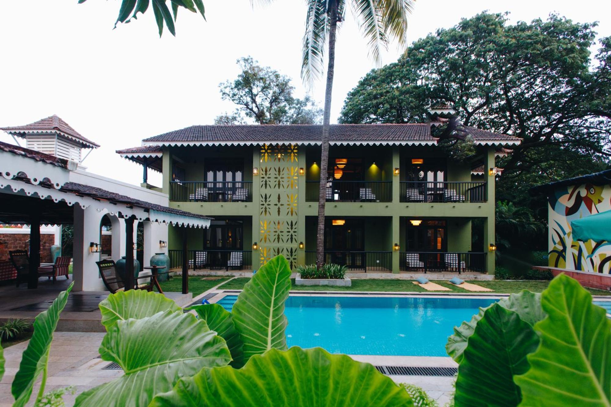 Hotel The Project Cafe Aldona Exterior foto